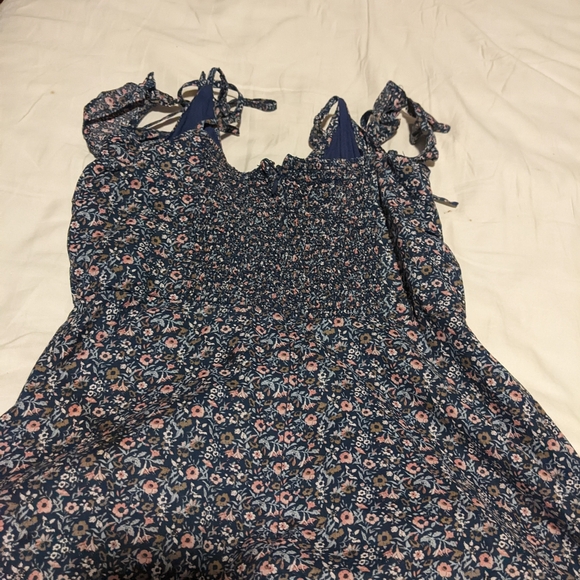 Floral Dress Tiered Midi Cotton Ruffle - Picture 5 of 5